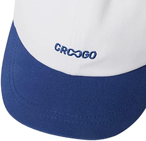 Clakllie Short Brim Bill Baseball Cap Polo Style Dad Hat Anti Sweat Sunscreen Trucker Cap Snapback Hat for Daily